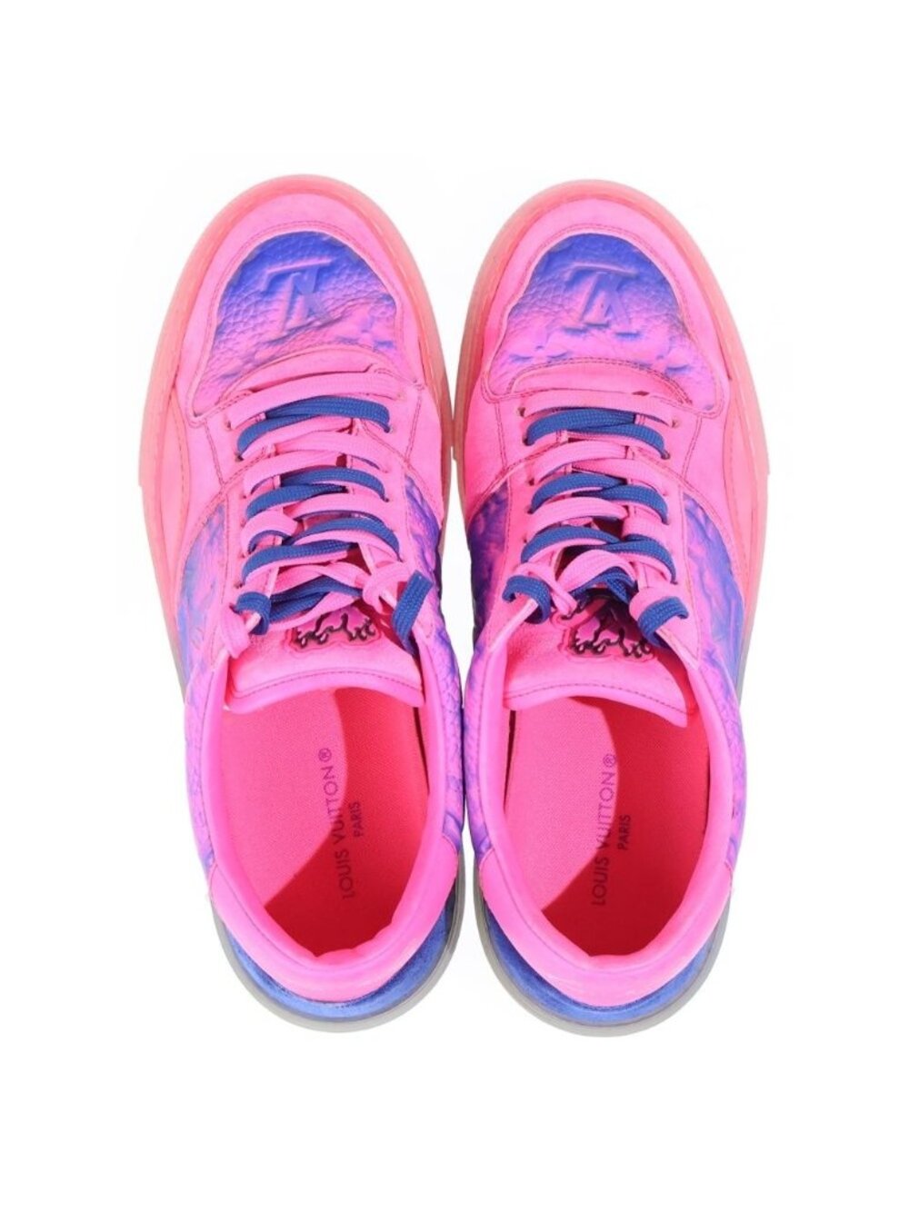 Louis Vuitton Monogram LV Sully Low Cut Sneakers Pink - Picture 4 of 6